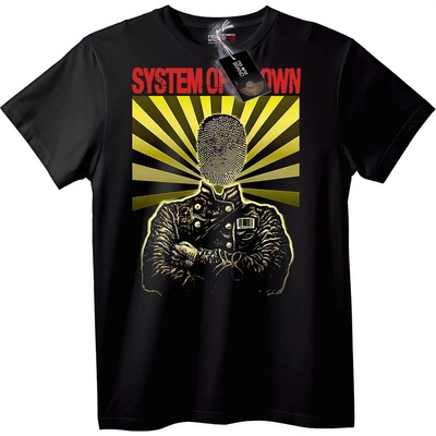 NOONEBRAND Тениска System of a Down Отпечатък от пръсти - 6XL, White
