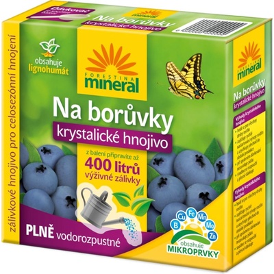 FORESTINA Kryštalické hnojivo na čučoriedky, rododendrony a azalky s lignohumátom MINERAL 400 g