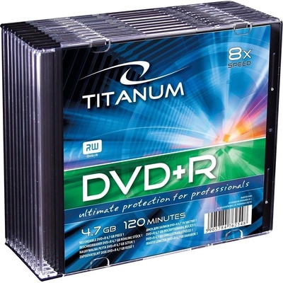 Titanum DVD-R 4,7GB 8x, 10ks