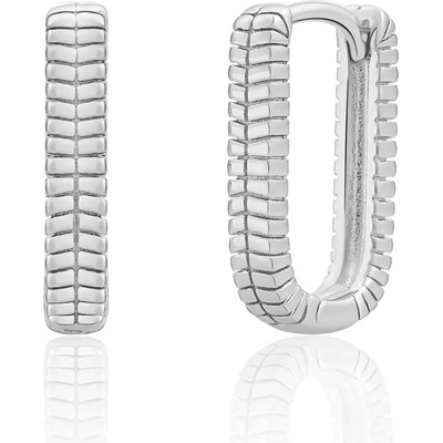 Sparkling Jewels strieborné visiace náušnice EAS25