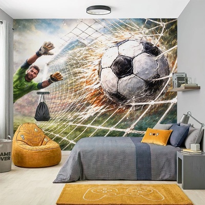 Art Gift Decor Фототапет футболен гол с вратар