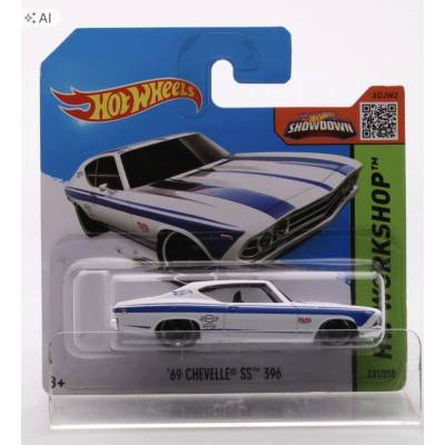 Mattel Hot Wheels '69 Chevelle SS 396 1:64