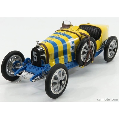 Cmc Bugatti T35 Suede N 5 Nation Coulor Project Sweden 1924 Žlutá Modrá 1:18