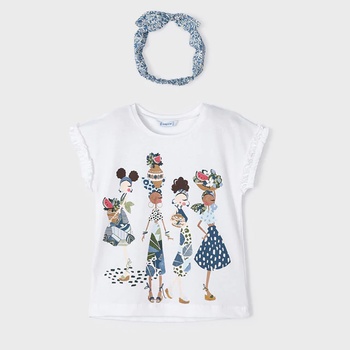 MAYORAL Тениска с лента за глава за момиче Майорал