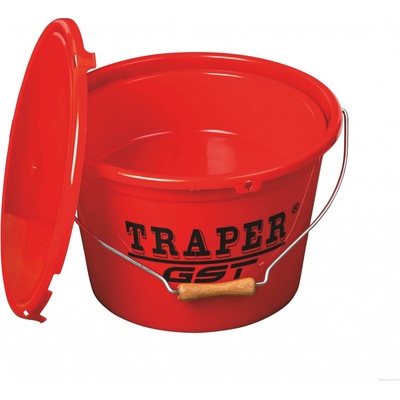 Traper Kbelík s miskou a víkem 18l