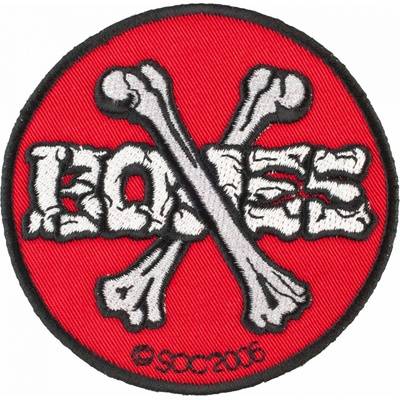 BONES PATCH CROSS BONES 9 x 9 cm