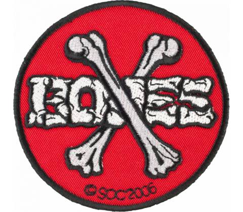BONES PATCH CROSS BONES 9 x 9 cm