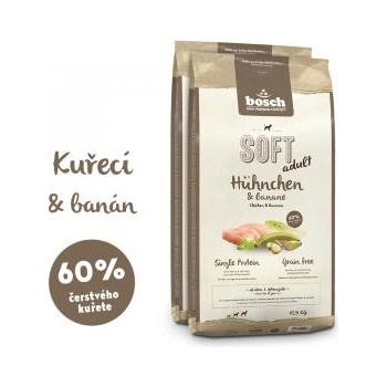 Bosch Soft Chicken & Banana 2 x 12,5 kg