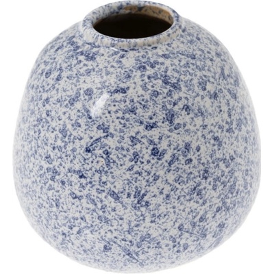 Storefactory Porcelánová váza ÅVIK Blue, modrá barva, porcelán