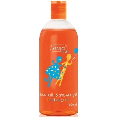 Ziaja Sprchový gél a pena do kúpeľa pre deti s vôňou ovocnej žuvačky (500 ml)