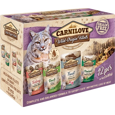 Carnilove Cat Pouch Multipack 12 x 85 g