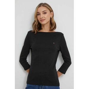 Tommy Hilfiger блуза с дълги ръкави дамска памучна (WW0WW40589) - answear - 117,15 лв
