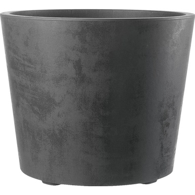 Deroma Millenium Samozavlažovací kvetináč Vaso, 59 x 49 cm, plast, antracit, 9HB14SZ