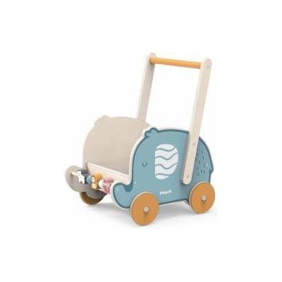 Vigan Viga PolarB Wooden Trolley 2in1 Walker Pusher Slonik