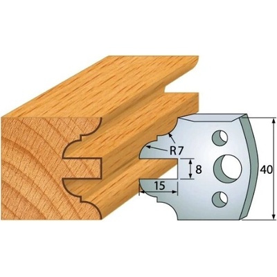 Igm Omezovač 40x4mm profil 099 - 1 ks F027-099-V