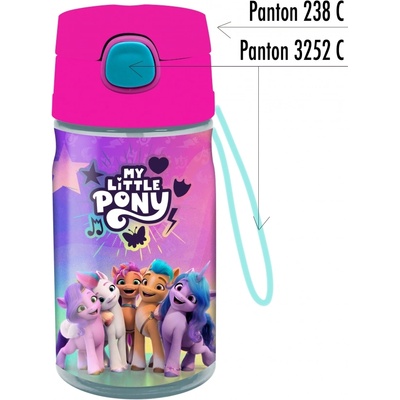 Astra Бутилка за вода Astra - My Little Pony, 400 ml (AS511024002)