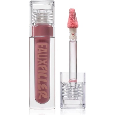 Huda Beauty Faux Filler Lip Gloss lesk na rty pro větší objem Sugar Baby 3,9 ml