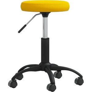 vidaXL Трапезен стол, кадифе, цвят горчица жълт (3085734)