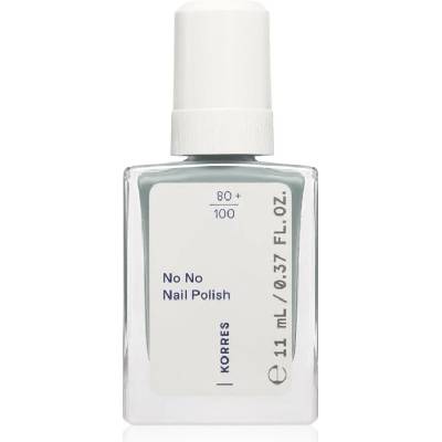 Korres No No Nail Polish pečující lak na nehty odstín 85 Sage Green 11 ml