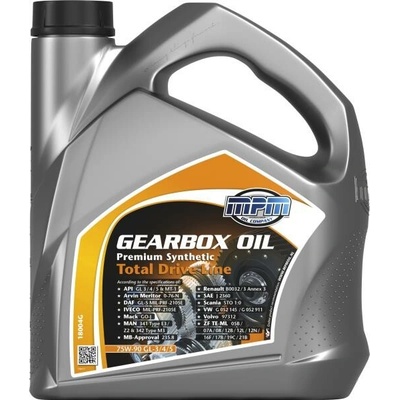 MPM Gearbox Oil 75W-90 GL-3/4/5 PREMIUM SYN TDL 4 l