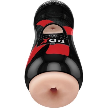 PDX Elite - вибриращ мастурбатор за задни части (натурален)