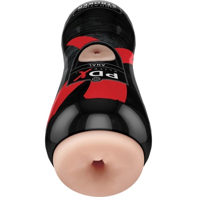 PDX Elite - вибриращ мастурбатор за задни части (натурален)