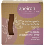 Apeiron Сапун с растителни масла Индийски женшен - 100 г