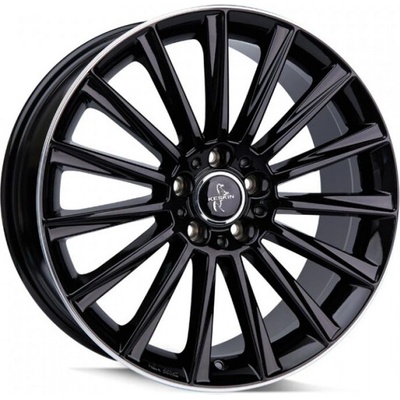 Keskin KT18 8x18 5x112 ET45 black polished