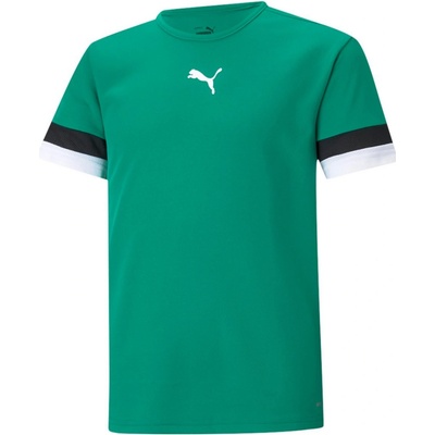 Puma JR TEAMRISE JERSEY zelený 70493805