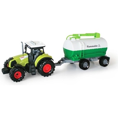 Dromader Traktor s cisternou zeleno biela so zvukom 30cm