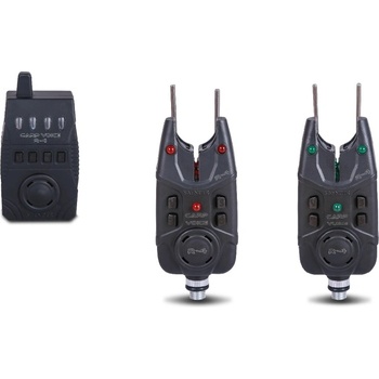 Saenger hlásič záběru Carp Voice R-4 sada 2+1 červená, zelená