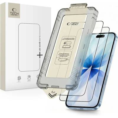 Tech-Protect quick set+ 2-pack iphone 17 ЧЕРЕН (5906302319336)