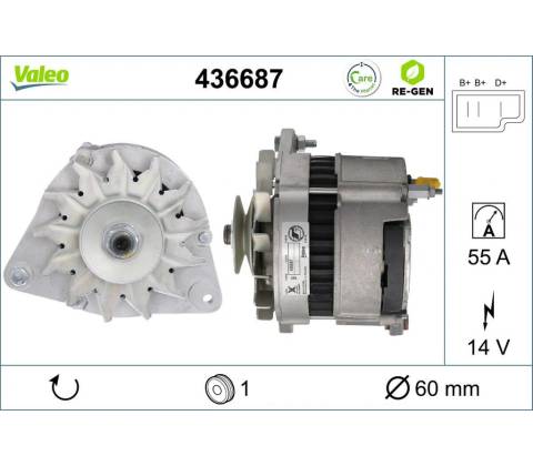 Generátor VALEO 436687