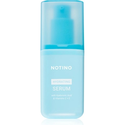 Notino Hydrating Serum with Hyaluronic Acid & Vitamins C + E хидратиращ серум за освежаване и изглаждане на кожата 30ml