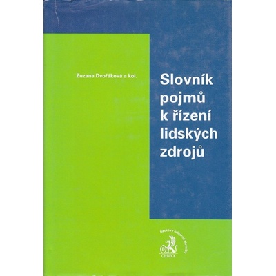 Slovník pojmů k řízení lidských zdrojů