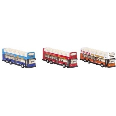 Goki - Метален двуетажен автобус за забележителности (12266)