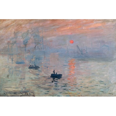 Impression au soleil levant 1 deska 80x60
