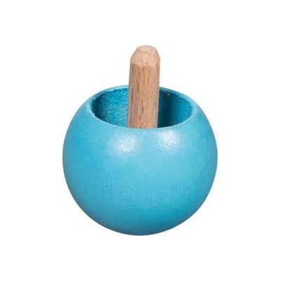 Goki Obracecí káča z bukového dřeva modrá