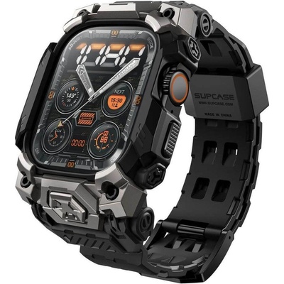SUPCASE Калъф с Каишка за Apple Watch Ultra 49mm, Supcase UB Ore Case, Черен (843439156678)