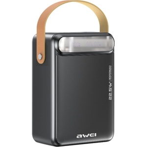 Awei Powerbank AWEI 22, 5W PD, черен (Awe000308)