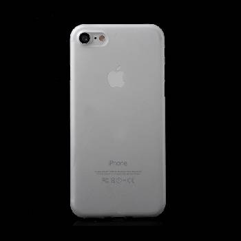 Pouzdro AppleMix / Apple iPhone 7 / 8 / SE 2020 - ochrana čočky - ultratenké - plastové - matné - bílé