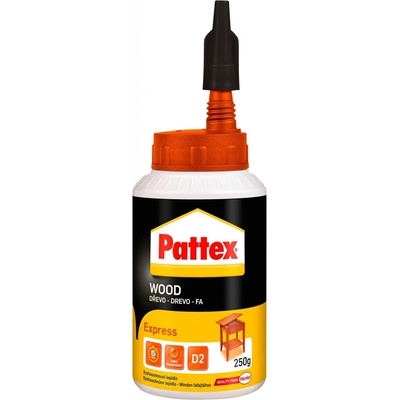 Pattex D2 rychle tvrdnoucí disperzní lepidlo na dřevo 250 g