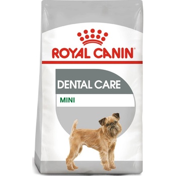 Royal Canin CCN Mini Dental Care 3 кг суха храна за възрастни кучета от малки породи, намалява натрупването на зъбен камък