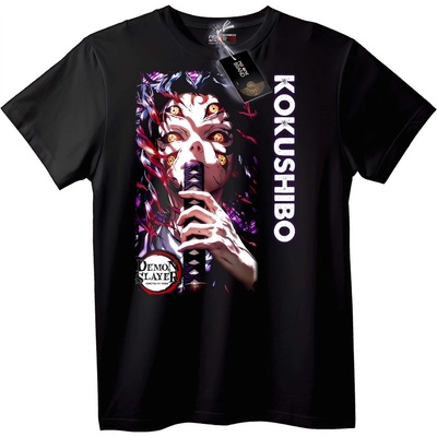 NOONEBRAND Тениска Кокушибу Demon Slayer - L, Black