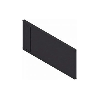 Priečka Ambia-Line, šírka 218mm, výška 110mm Čierna Carbon (CS)