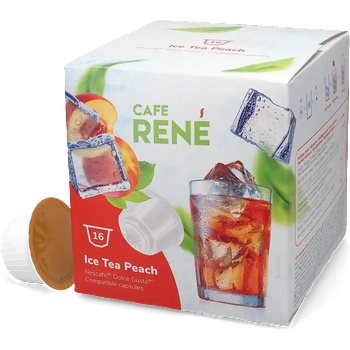 Café René | Чай с лед от праскови - 16 капсули за Dolce Gusto