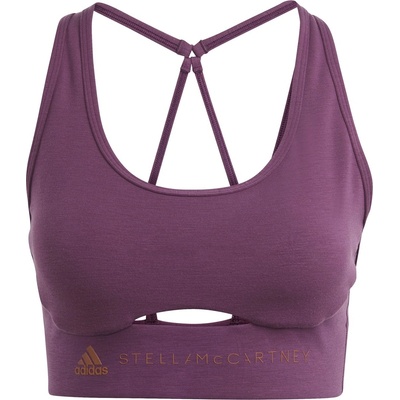 adidas Women's Asmc Tst Non Wired Medium Impact Sports Bra - Red