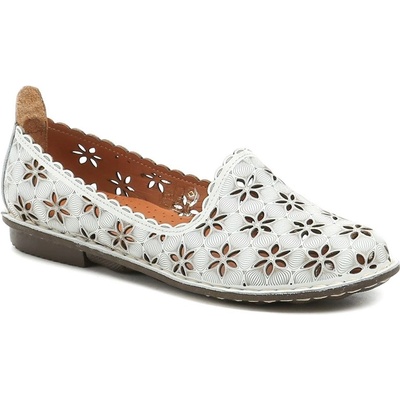 Urban Ladies 242-25 bílé dámské mokasíny