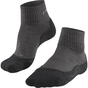 Falke Дамски туристически чорапи Falke Women's TK2 Wool Short Walking socks - Smog - размер 39-40 (EU) (201-6593-0413)