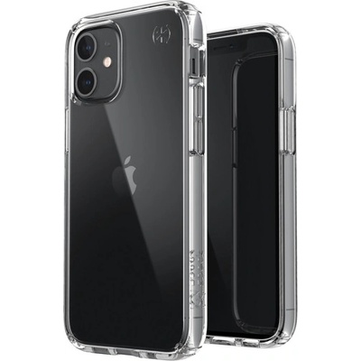 Speck Калъф за Apple iPhone 12 mini, поликарбонатов, Speck PRESIDIO PERFECT-CLEAR (1384775085), удароустойчив, прозрачен (1384775085)